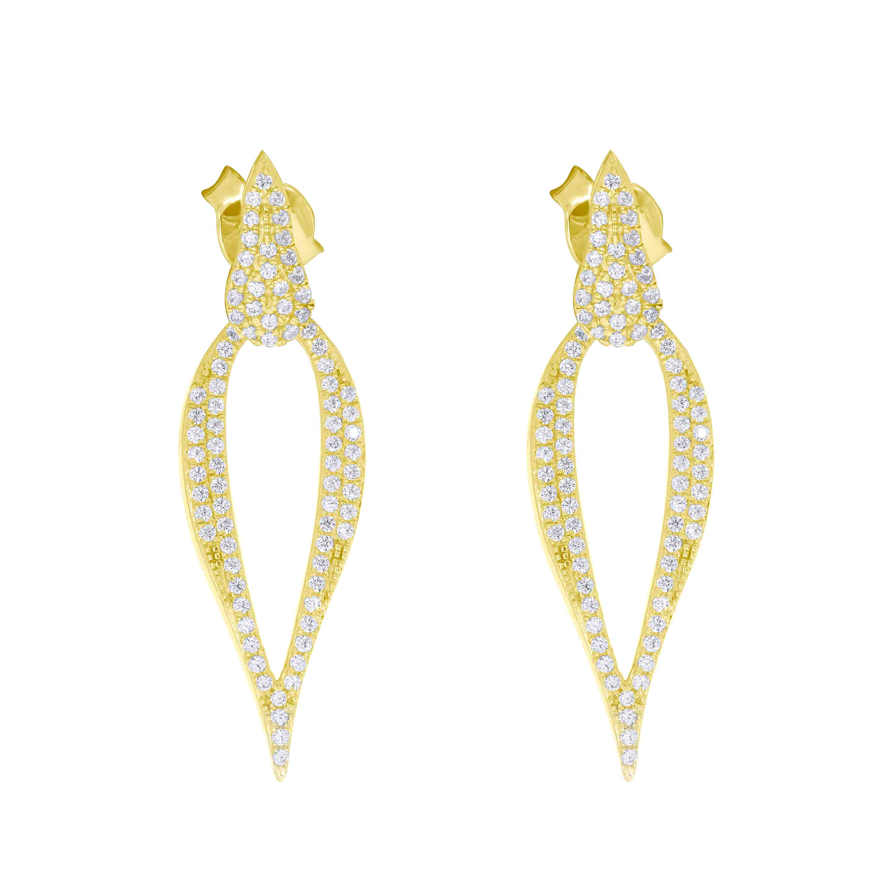 Teardrop Long Earrings ER21552A